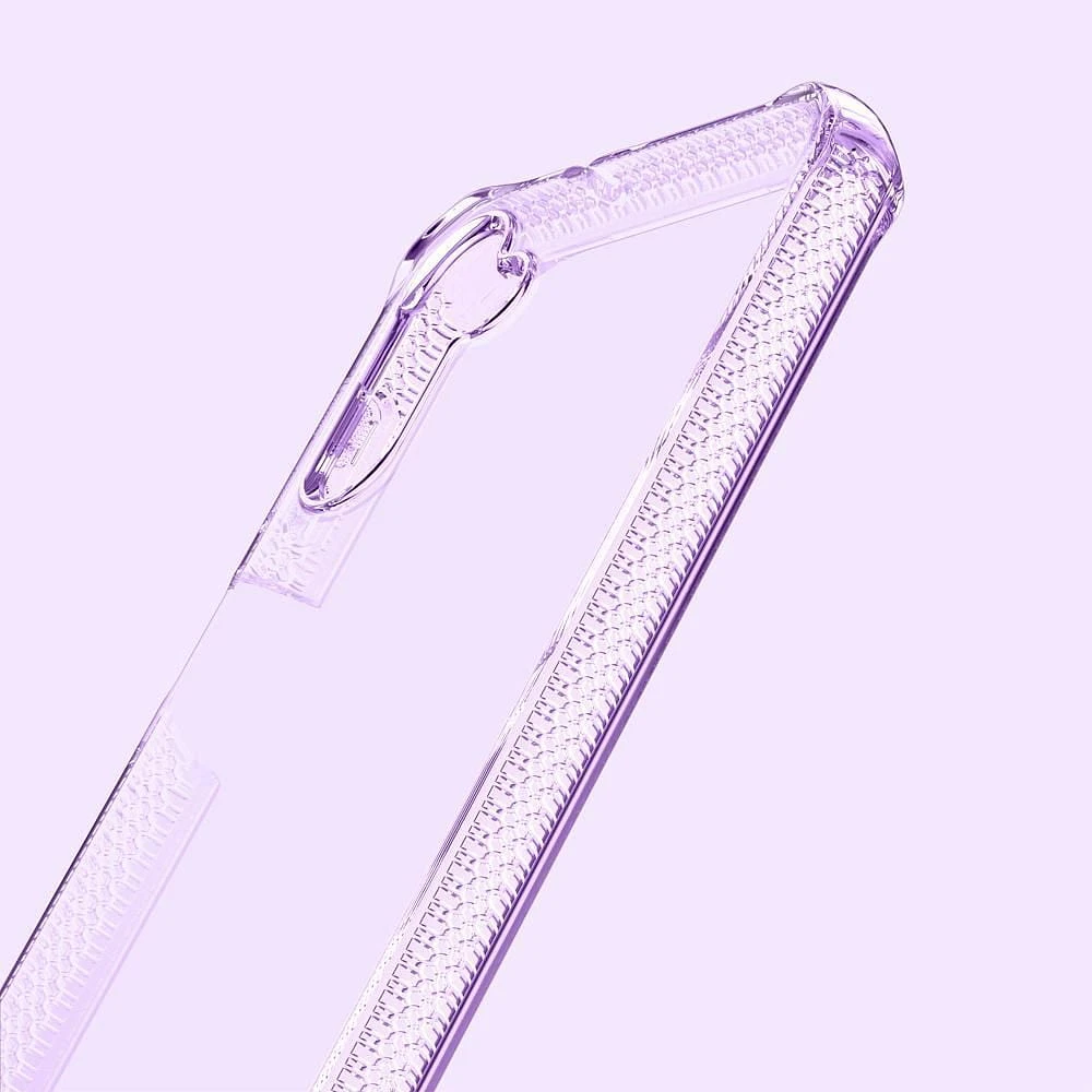 ITSKINS Spectrum_R Clear DropSafe Case Light Purple for Samsung Galaxy A14 5G