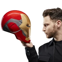 Marvel Legends Series, casque électronique premium Iron Man avec effets lumineux