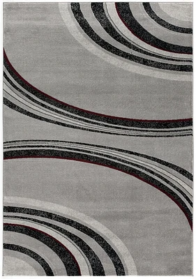 Rug Branch Montage Collection Tapis de passage abstrait moderne