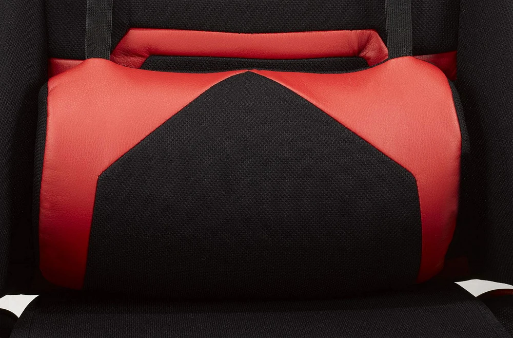 Fauteuil de jeu Axel, Noir/Rouge