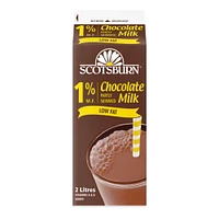 Scotsburn 1% Chocolate Partly Skimmed Milk, 2L