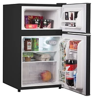 Mini-réfrigérateur BLACK + DECKER avec congélateur séparé – Petit, boissons et aliments dans un dortoir, un bureau, un appartement ou un camping-car Réfrigérateur compact, 3,1 pi3