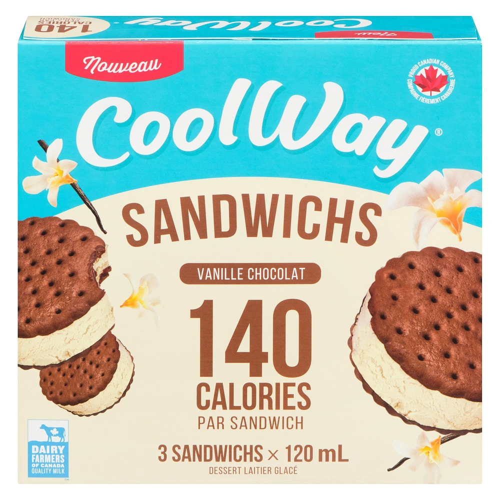 Cool Way Chocolate Vanilla Sandwich