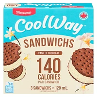 Cool Way Chocolate Vanilla Sandwich