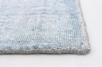 ECARPETGALLERY 4'9" x 6'10" Contemporary Galleria Hand Loomed Area Rug for Living Room, Dining Room and Bedroom in Blue