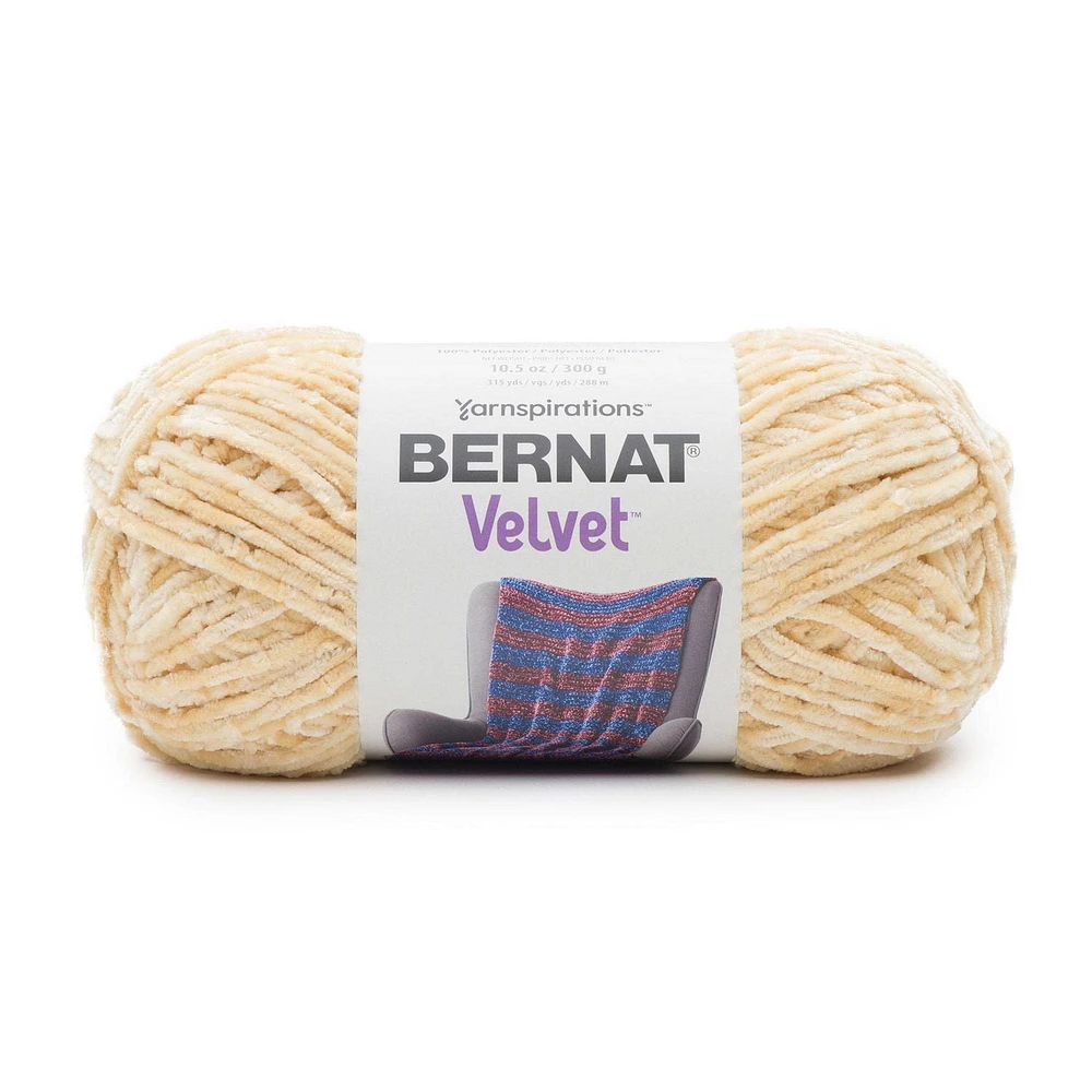 Bernat® Fil Velvet™, Polyester #5 Volumineux, 10,5oz/300g