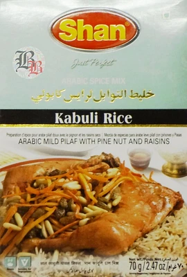 Shan Arabic Kabuli Rice Mix (70g), 70g