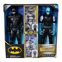 Batman Adventures,Coffret Combat Batman Vs. Mr. Freeze avec figurines articulées, jouets pour garçons à partir de 3 ans DC Comics Figurines