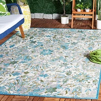 SAFAVIEH Barbados Corwin Tapis Floral Intérieur/Extérieur
