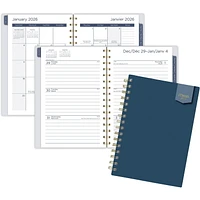 Agenda Petit Mead® Bleu Rétro W/M,26 Agenda