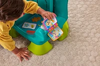 Fisher-Price – Rires et Éveil – Chaise Éveil Progressif, sarcelle Âges 1+