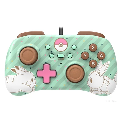 HORIPAD Mini (Pokémon : Pikachu & Eevee) pour Nintendo Switch