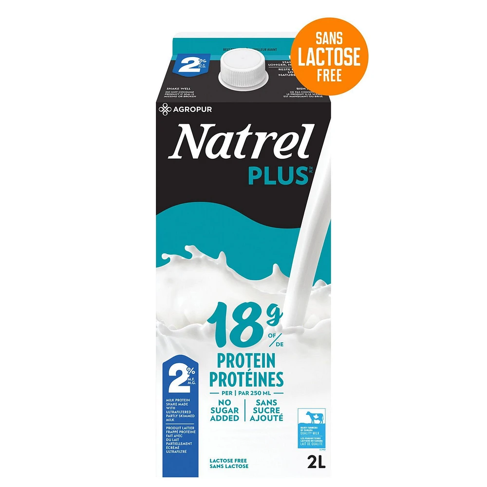 Natrel Plus 2% Milk, 2 L