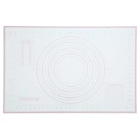 Tapis à pâtisserie réutilisable en silicone 24" x 16" Mainstays avec mesures Tapis à pâtisserie en silicone MS