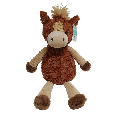 Way To Celebrate Easter Plush 17inch Medium Curly Horse, Brown
