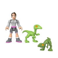 Imaginext Jurassic World: La Colo du Crétacé-Coffret Camion de Capture et Yaz