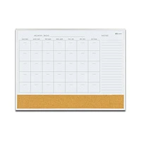 Tableau Calendrier Combo Quartet 17 x 23 Aluminium Tableau Calendrier