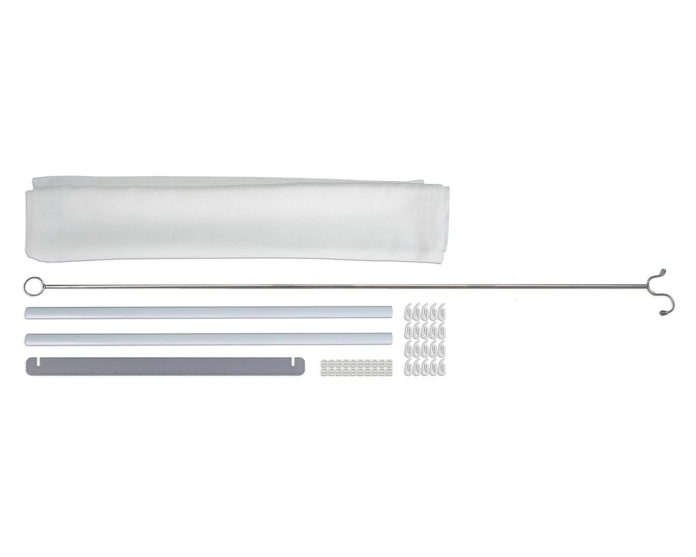CANOPIA by PALRAM Stockholm Stores de toit de 11 pi x 19 pi - Blanc