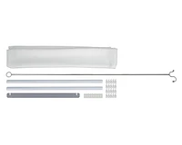 CANOPIA by PALRAM Stockholm Stores de toit de 11 pi x 19 pi - Blanc