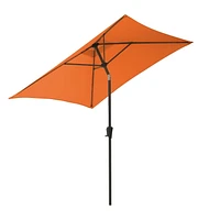 Parasol d'extérieur inclinable en tissu durable de 2 m x 2 m avec cadre en acier CorLiving