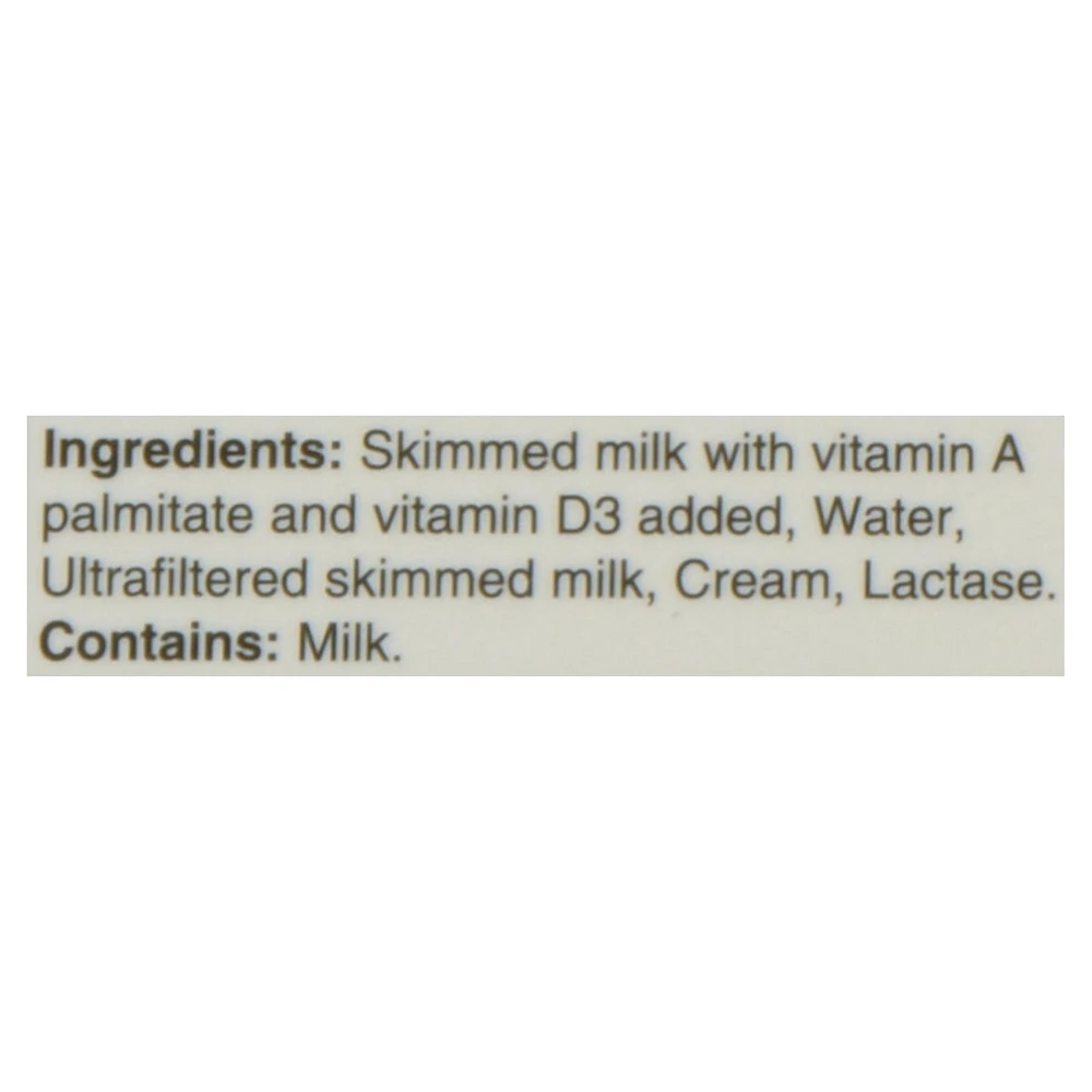2L Lait sans lactose 1% Nutrinor Fait de lait Nordique