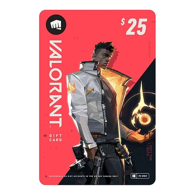 Riot Valorant $25 (Code Numérique)