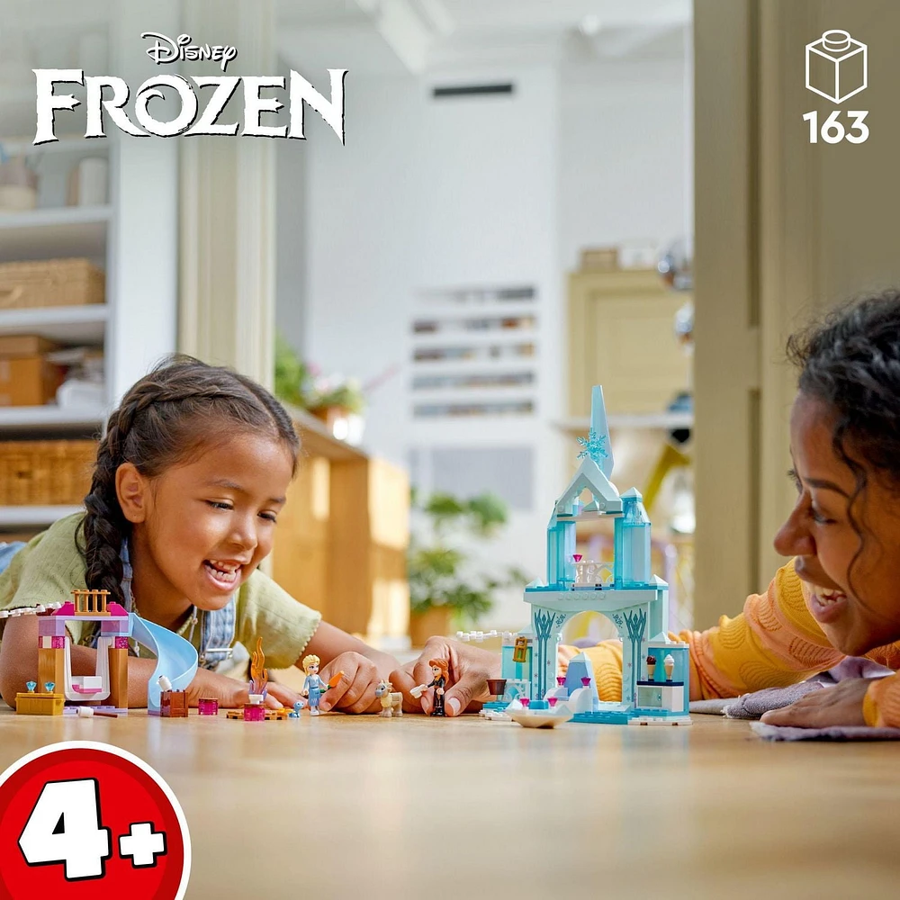 LEGO Disney Princess Le château glacé d’Elsa 43238 Ensemble de construction (163 pièces) Comprend 163 pièces, 4+ ans