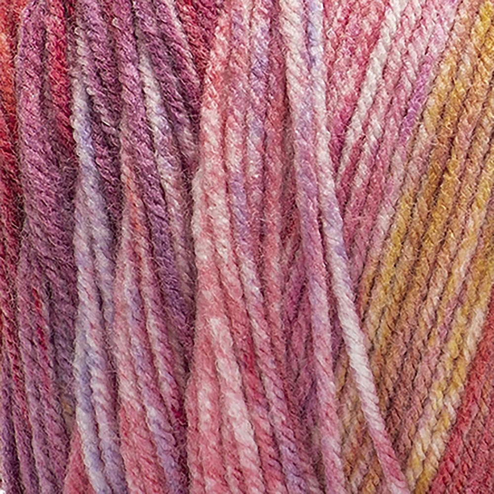 Red Heart® Super Saver® Bitty Stripes™ Yarn, Acrylic #4 Medium, 10oz/283g, 515 Yards