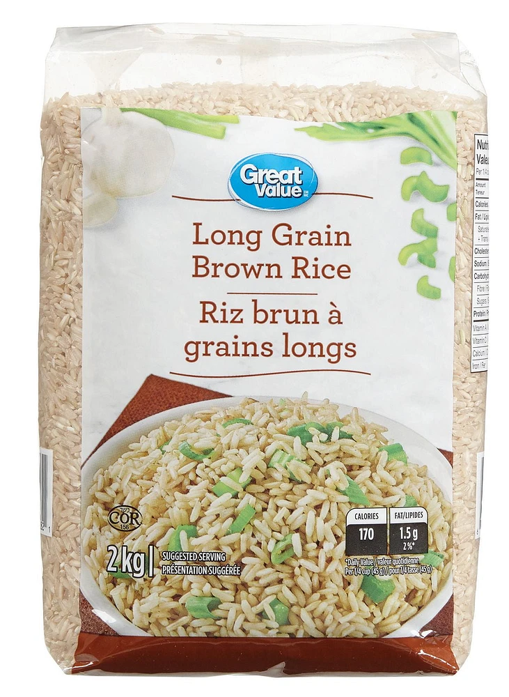 Great Value Long Grain Brown Rice