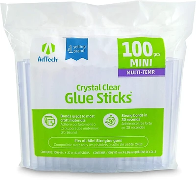 BÂTONNETS DE COLLE MUTI-TEMP 100ct