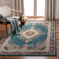 SAFAVIEH Madison Sonam Floral Bordered Area Rug