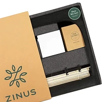 Zinus Judy Cadre de lit plate-forme rembourré / Sommier à matelas / Support de lattes en bois / Pas besoin de sommier / Facilité d'assemblage