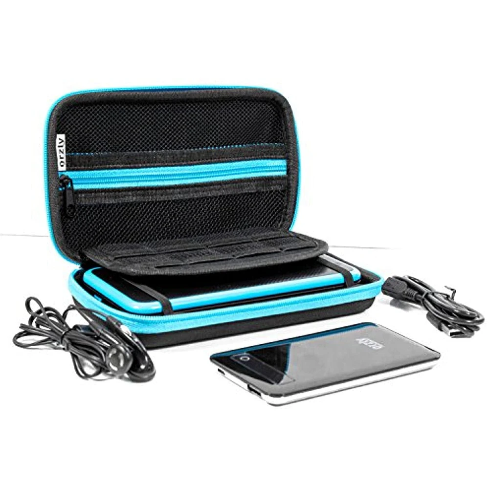 Orzly Blue Hard Shell Case for the New 2DSXL