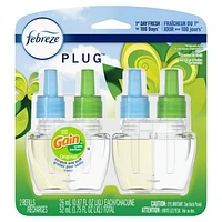 Recharges d’assainisseur d’air éliminateur d’odeurs Febreze PLUG Fade Defy, parfum Gain Original