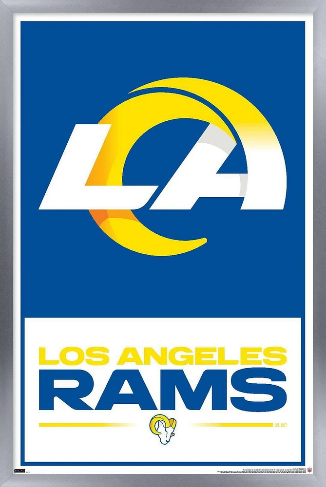 NFL Los Angeles Rams - Logo 21 Wall Poster