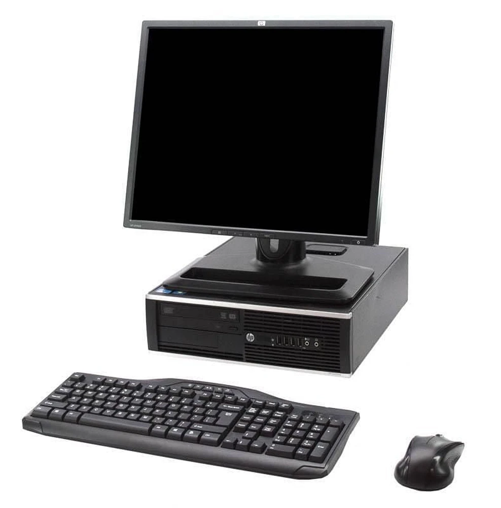 Reusine HP Compaq Bureau Intel i3-2100 3.1GHz 6200 +19"LCD