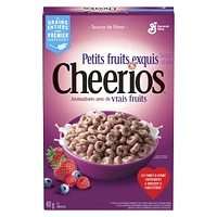 Céréales pour Petit Déjeuner Very Berry Cheerios, Grains Entiers 411g