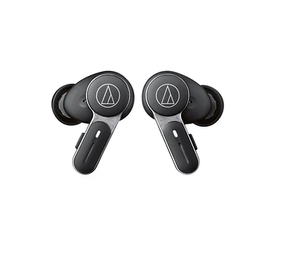 Audio-Technica ATH-TWX7 Truly Wireless Earbuds, Black