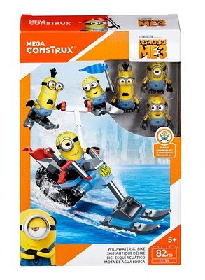 Mega Construx Despicable Me Coffret de construction Vélo nautique loufoque