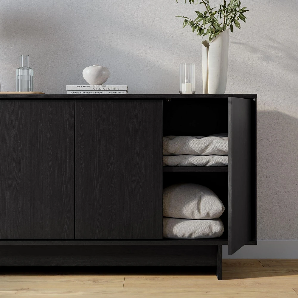 Prepac Finnley Buffet Chêne