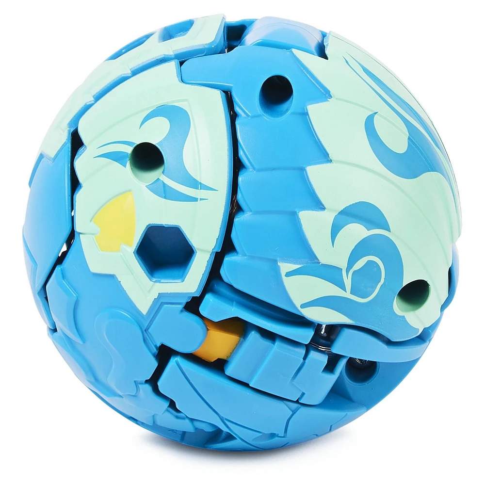 Bakugan Evolutions Deka, Hydorous (bleu), Figurine Jumbo articulée transformable et carte à collectionner, jouets pour garçons, à partir de 6 ans