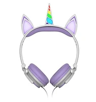 Art+ Sound Unicorn Wired Headphones with LED Lights