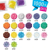Aquabeads Anneaux de Conception et de Style Kit Complet de Perles d'Art et d'Artisanat pour Enfants, Plus de 1 000 Perles