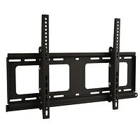 Support mural antivol pour téléviseur inclinable résistant aux intempéries de RCA, 37 po à 90 po - Noir