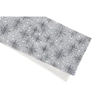 Chemin De Table En Tapisserie Flocon De Neige 36" - Ensemble De 2