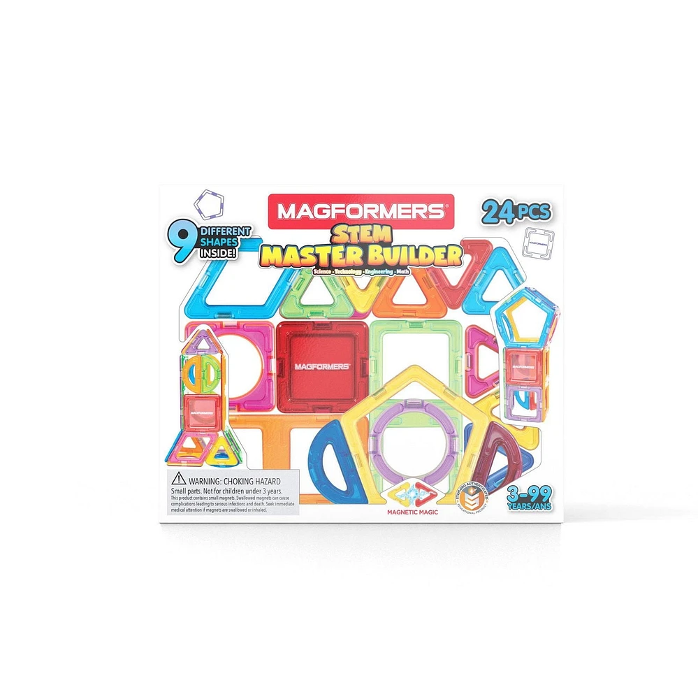 Kit d'activités STEM 24 pièces, par Magformers