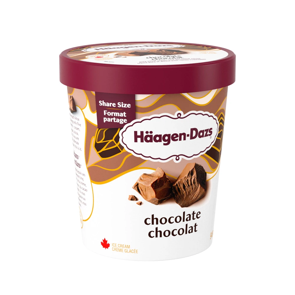 Chocolate Ice Cream, Crafted In Canada With 100% Canadian Dairy, 0.9 L