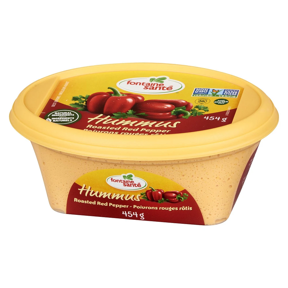 Fontaine Santé Hummus Roasted Red Pepper, 454 g