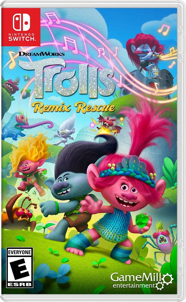 Jeu vidéo DreamWorks Trolls Remix Rescue pour (Nintendo Switch)