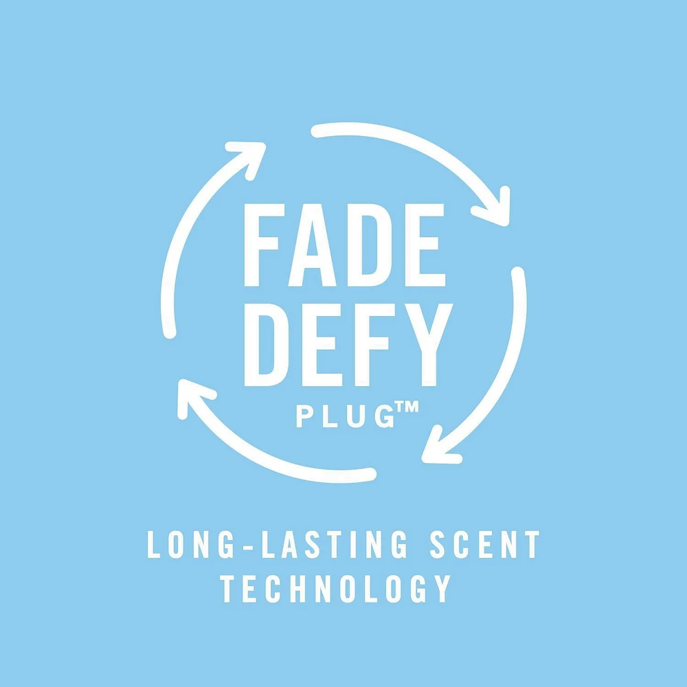 Recharges d’assainisseur d’air éliminateur d’odeurs Febreze PLUG Fade Defy, parfum Gain Original
